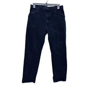 Rustler Men's Straight Leg Black Jeans Size 36"X32" 100% Cotton